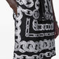 Versace Versace Medusa Chains Silk Shorts