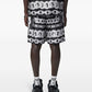 Versace Versace Medusa Chains Silk Shorts