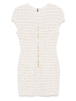 Balmain Balmain short tweed dress