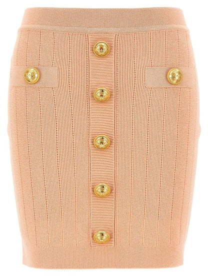 Balmain Balmain knitted mini skirt
