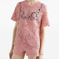 Dolce & Gabbana Dolce & Gabbana corded lace short sleeved T-shirt