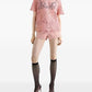 Dolce & Gabbana Dolce & Gabbana corded lace short sleeved T-shirt