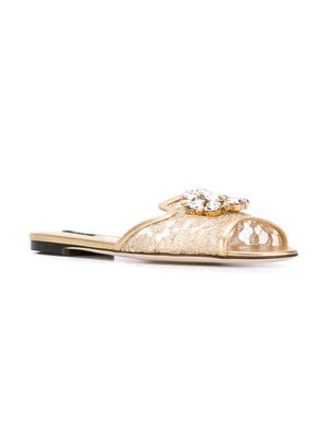 Dolce & Gabbana Dolce & Gabbana Sandals Golden