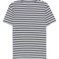 Ea7 V-neck Striped polo shirt