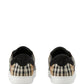 Burberry Burberry Leather, suede and check sneakers