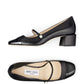 Jimmy Choo Jimmy Choo Elisa 45 Nappa and Patent Leather Pumps