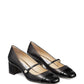 Jimmy Choo Jimmy Choo Elisa 45 Nappa and Patent Leather Pumps