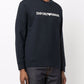 Emporio Armani Sweaters NAVY