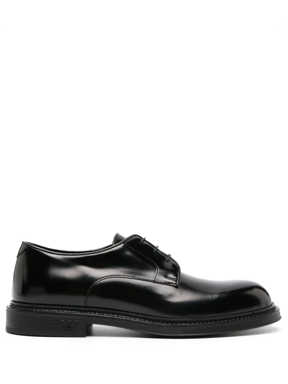 EMPORIO ARMANI EXCLUSIVE EMPORIO ARMANI EXCLUSIVE Derby shoes in buffed leather