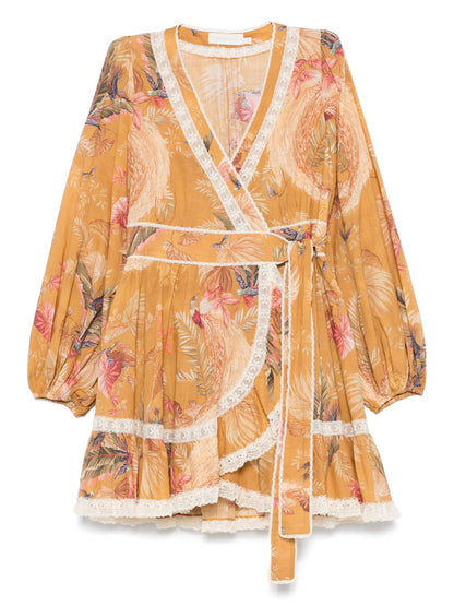 Zimmermann Zimmermann Ascension Ruffle Mini Dress
