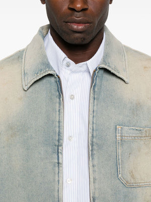 Golden Goose Golden Goose Coats Clear Blue
