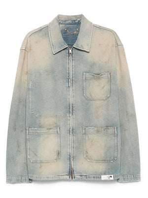 Golden Goose Golden Goose Coats Clear Blue