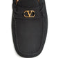 Valentino Garavani Valentino Garavani Fastaway Driver Moccasin In Deer Suede
