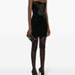 Balmain B-Buzz Logo-Plaque Leather Crossbody Bag Black