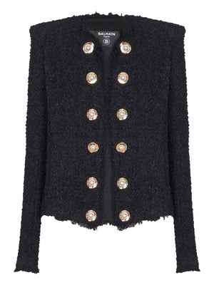 Balmain Balmain Edge-to-edge tweed jacket