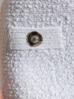 Balmain Balmain Tweed Mini Skirt