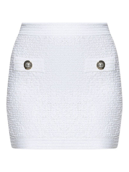 Balmain Balmain Tweed Mini Skirt