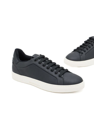 EMPORIO ARMANI EXCLUSIVE EMPORIO ARMANI EXCLUSIVE Soft leather sneakers