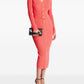 Balmain Balmain Long-sleeved twisted knit cardigan