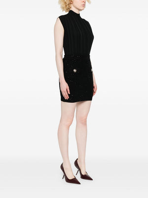Balmain Balmain Tweed Mini Skirt