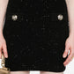 Balmain Balmain Tweed Mini Skirt