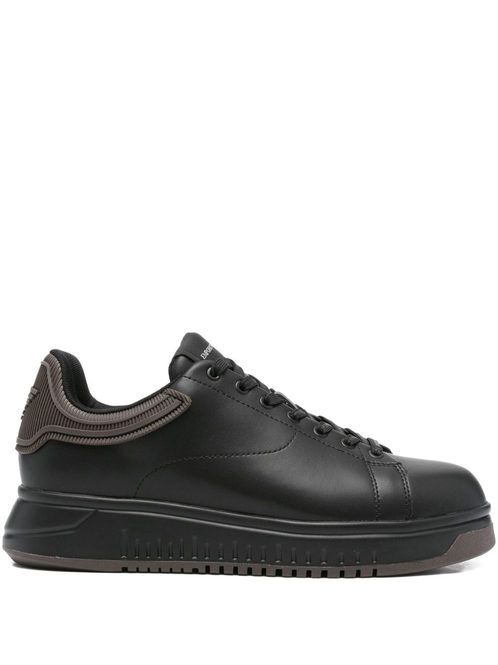 EMPORIO ARMANI EXCLUSIVE EMPORIO ARMANI EXCLUSIVE Lace-up low-top sneakers