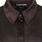 Tom Ford |100%Silk/Button:100%Mother of Pearl|100%Silk/Button:100%Mother of Pearl Silk polo shirt