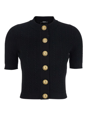 Balmain Balmain 4-pocket knitted cardigan