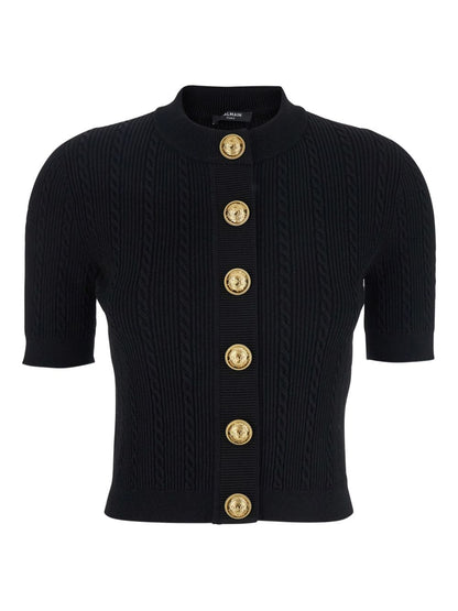 Balmain Balmain 4-pocket knitted cardigan