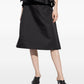 Alexander Mcqueen Alexander McQueen Satin A-line skirt