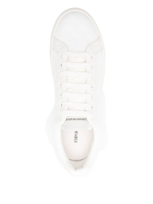 EMPORIO ARMANI EXCLUSIVE EMPORIO ARMANI EXCLUSIVE All-over eagle jacquard nylon sneakers