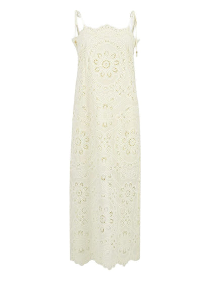 Zimmermann Zimmermann Floral-embroidered dress