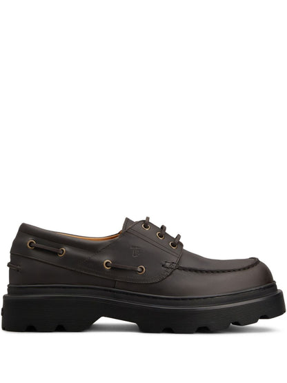 Tod'S Tod's leather boat shoes