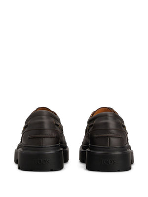 Tod'S Tod's leather boat shoes