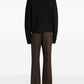 Courreges Pre Zipped wool sweater