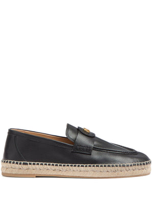 Valentino Garavani Valentino Garavani Vlogo Signature Calfskin Moccasin