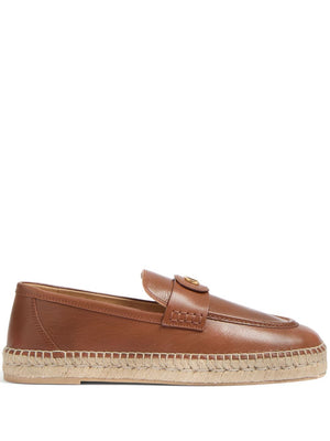 Valentino Garavani Valentino Garavani Vlogo Signature Calfskin Moccasin