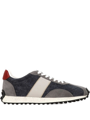 Tod'S Tod's Vintage T-Sneakers in Suede and Technical Fabric