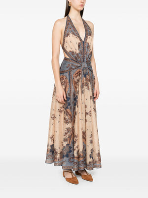 Zimmermann Zimmermann Ascension long cotton dress with print