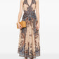 Zimmermann Zimmermann Ascension long cotton dress with print