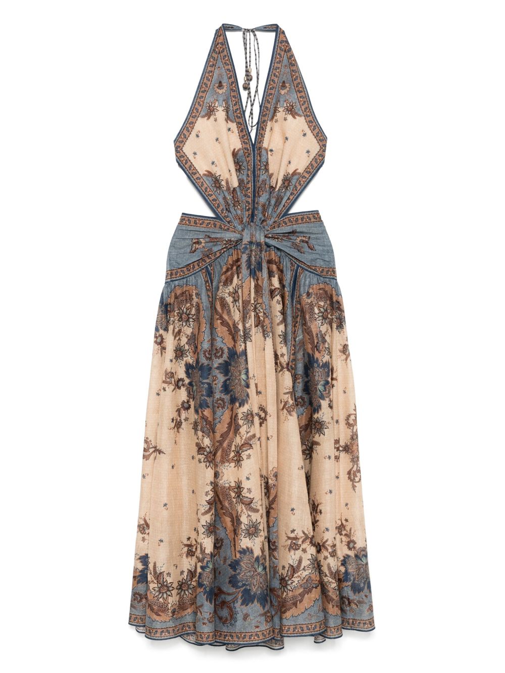 Zimmermann Zimmermann Ascension long cotton dress with print
