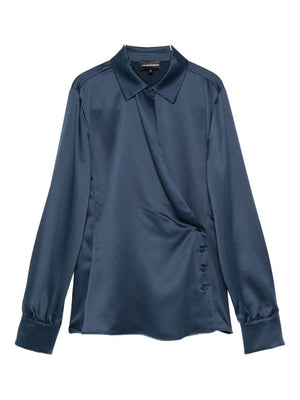 Emporio Armani Emporio Armani Shirts Blue
