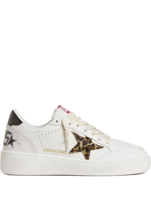 Golden Goose Golden Goose Ball Star with Leo pony skin star and black laminated leather heel tab