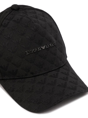 Emporio Armani Emporio Armani Allover logo baseball cap