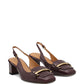 Tod'S Tod's Barretta 40 leather slingback pumps