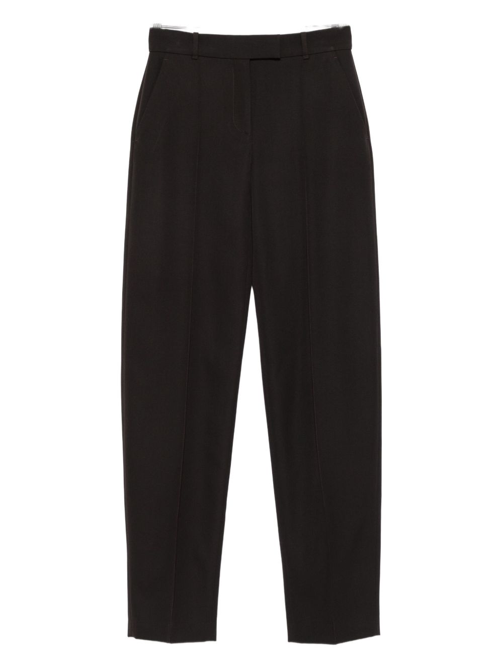 Alexander Mcqueen Alexander McQueen Pressed-crease tailored trousers