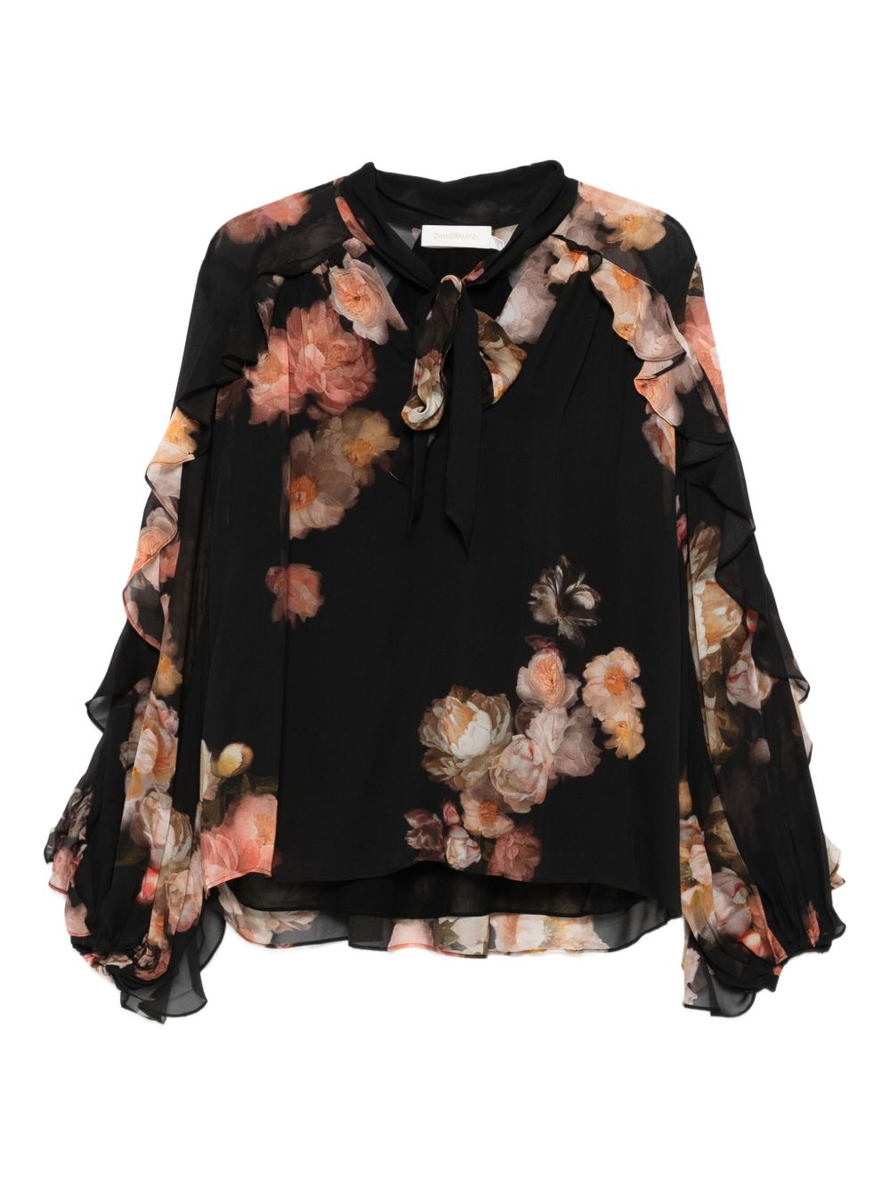Zimmermann Zimmermann Hypnotic Printed Blouse