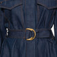 Zimmermann Zimmermann Belted denim shirt dress