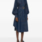 Zimmermann Zimmermann Belted denim shirt dress