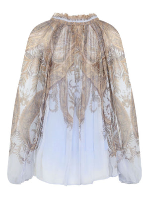 Zimmermann Zimmermann Paisley-print ruffled blouse